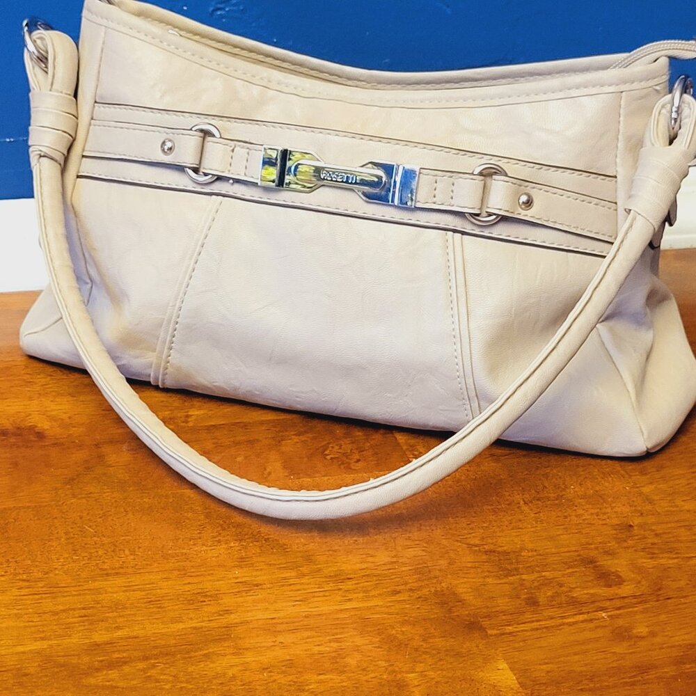 Rosetti ~ Beige/Cream  ~ Leather ~ Shoulder Bag / Purse